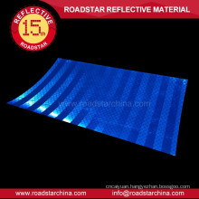 Customize microprismatic colorful reflective film